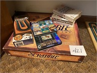 CRIBBAGE - SCRABBLE - CASINO GAMES - BOOKS