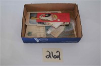Greeting Cards / Stamp Collection Lot