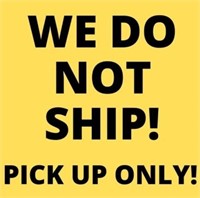 NO SHIPPING!!