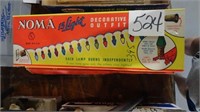 (4) Boxes of Vtg Noma Decorative Lights Outfit