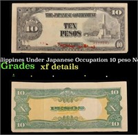1943 Philippines Under Japanese Occupation 10 peso