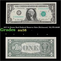 1977 $1 Green Seal Federal Reserve Note (Richmond,