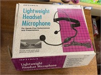 LIGHTWEIGHT HEADSET MICROPHONE