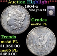 ***Auction Highlight*** 1904-o Morgan Dollar $1 Gr