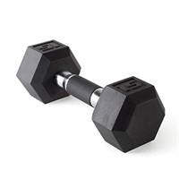 CAP Barbell Coated Dumbbell Weights with Padded