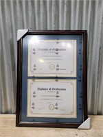 ELSKER&HOME Double Diploma Frames