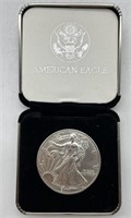 2001 American Eagle Silver Dollar w/box