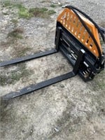 New 48" Hydraulic Side Shift Pallet Forks