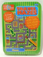 New Travel Mazes in Tin Case