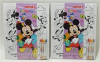 2 New Mickey Color a Puzzles