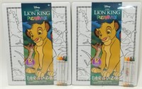 2 New Lion King Color a Puzzles