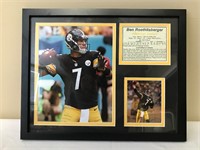 Framed Ben Roethlisberger Picture