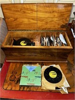 Vintage Thorens Swiss Music Box w/ Discs