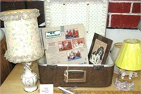 Vintage Lamps, Doll Furniture, Misc.