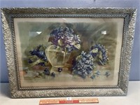 BEAUTIFUL 1890'S FRAMED PRINT - GREAT CONDITION