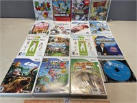 LARGE LOT OF WII GAMES