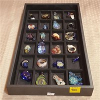 Art Glass Pendants, Art Glass Rings,