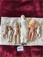 Antique VTG Old Doll Lot