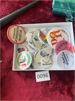 Box Lot Misc Pins Buttons