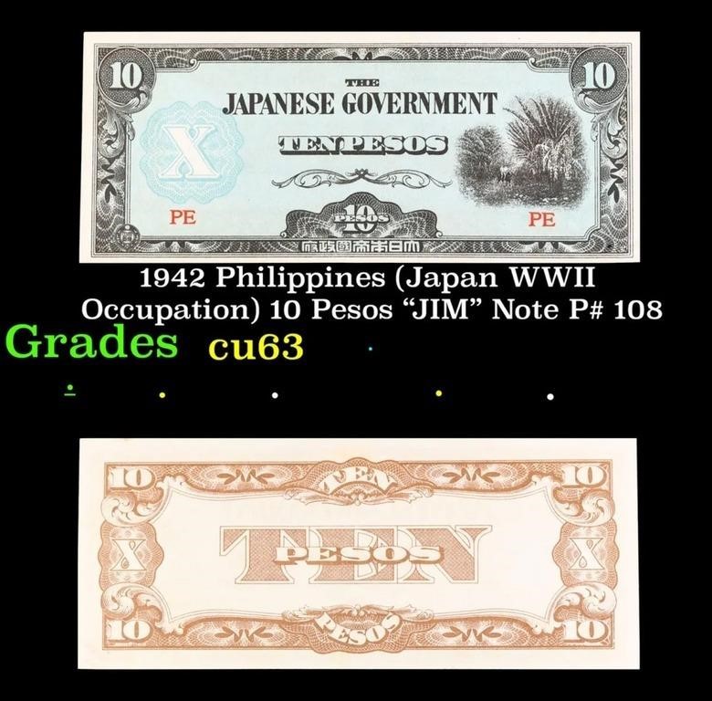 1942 Philippines (Japan WWII Occupation) 10 Pesos