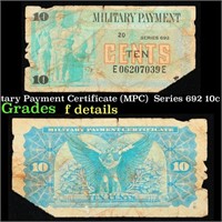 Military Payment Certificate (MPC)  Series 692 10c