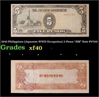 1943 Philippines (Japanese WWII Occupation) 5 Peso