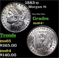 1883-o Morgan Dollar 1 Grades Choice+ Unc