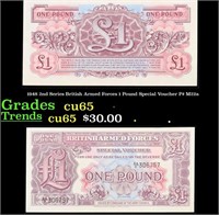 1948 2nd Series British Armed Forces 1 Pound Speci