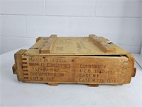 Small arms crate, wooden