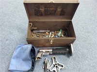 toolbox and contents, 22 ammo