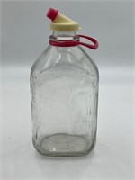 Vintage 1/2 Gallon Milk Bottle Plastic Handle