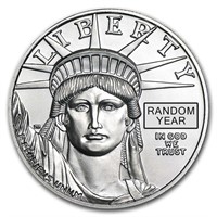 $100 American Platinum Eagle Coin BU