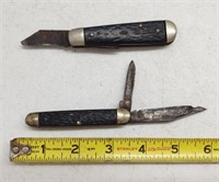 Two Vintage Pocket Knives