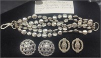 Vintage Brighton : Lucky Bracelet & Earrings Lot