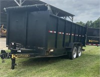 2021 16' Kaufman dump trailer