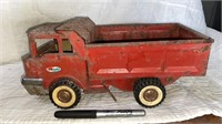 Vintage Structo Toys Red Dump Truck with Single