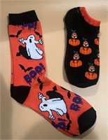 Two Pack Halloween socks Youth
