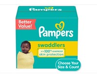 pampers swaddlers new born 136ct