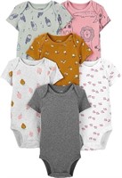 Simple Joys by Carter's Girls 6-Pack Bodysuits