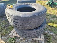 Pair 425x65R225 tires