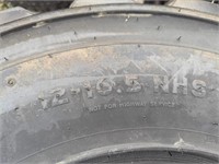 (4) New 12x16.5 Skid Steer Tires