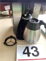 Mr Coffee coffee maker w/ metal carafe