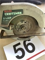 Craftsman 2 1/4 hp circular saw and B&D hedge