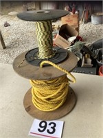 Poly rope - 2 spools - 1/2" and  3/16"