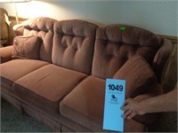 Highback three-cushion sofa