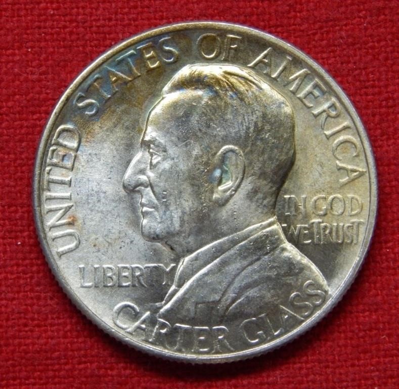 1936 Lynchburg Silver Commemorative Half Dollar
