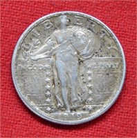 1919 S Standing Liberty Silver Quarter