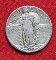 1929 Standing Liberty Silver Quarter