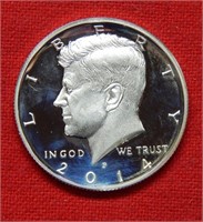 2014 Kennedy Silver Proof Half Dollar