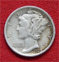 1923 Mercury Silver Dime